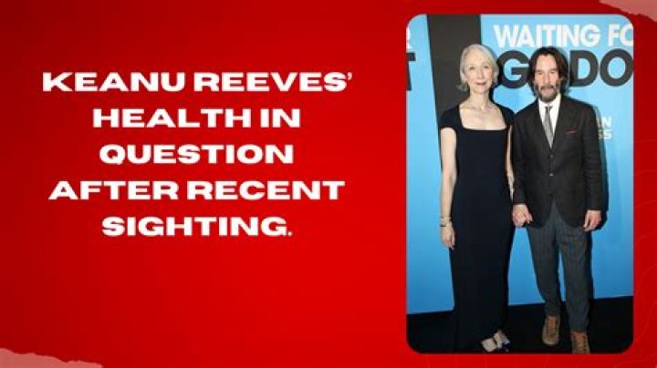 Keanu Reeves' Health: An Update On His Condition